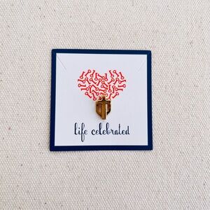 *Cross Charm* Retired KEEP COLLECTIVE Rose Gold